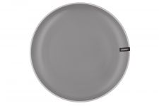 Тарілка обідня Ardesto Cremona, 26 см, Dusty grey, кераміка