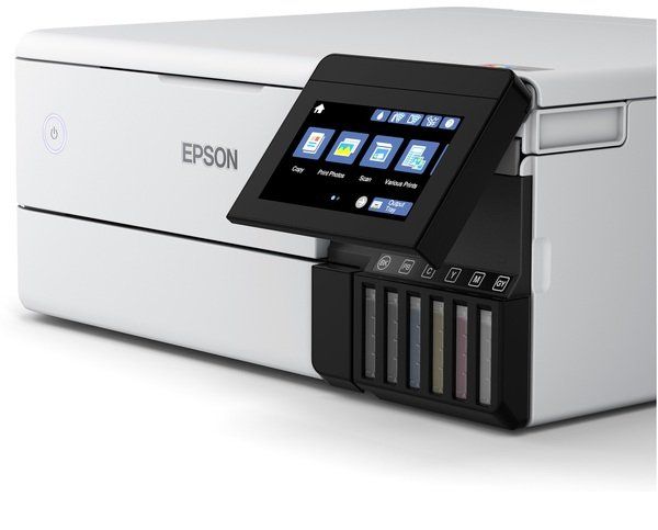 БФП ink color А4 Epson EcoTank L8160 32_32 ppm Duplex USB Ethernet Wi-Fi 6 inks Black Pigment