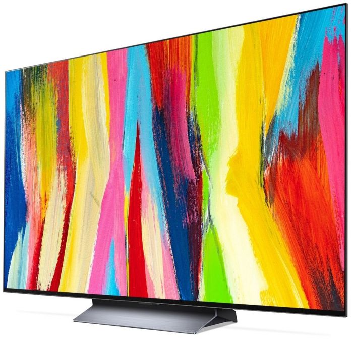 Телевізор 55" LG OLED 4K 100Hz Smart WebOS Dark Titan Sliver