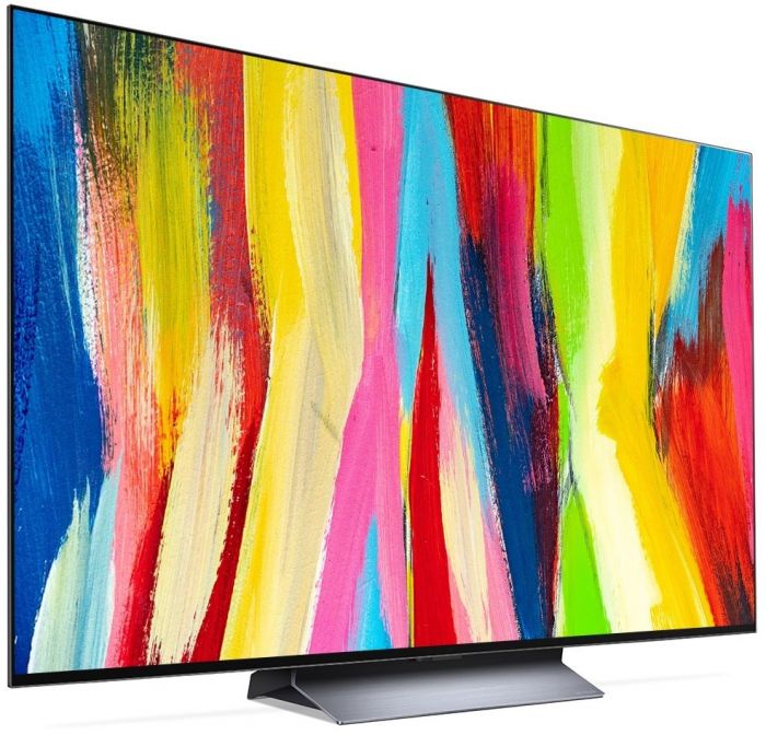 Телевізор 55" LG OLED 4K 100Hz Smart WebOS Dark Titan Sliver