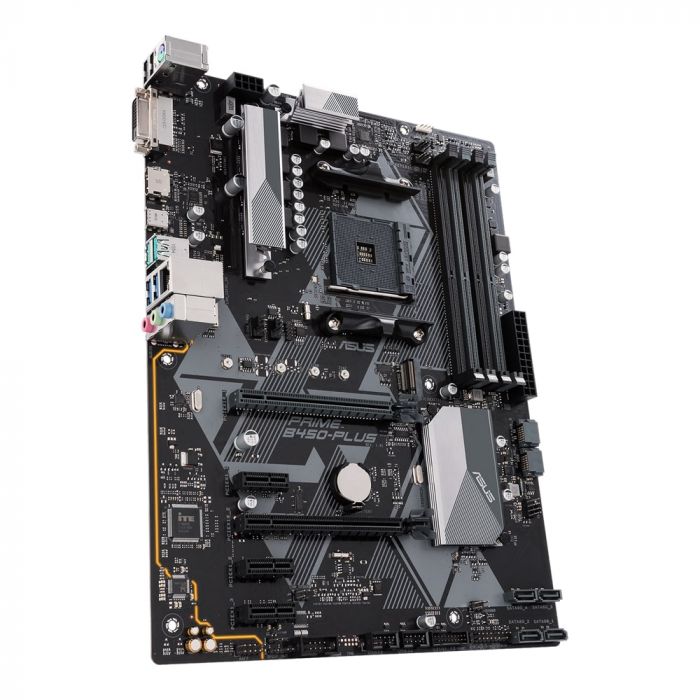 Материнcька плата ASUS PRIME B450-PLUS sAM4 B450 2xDDR4 HDMI-DVI ATX