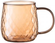 Набір чашок Ardesto Golden Moon, 350 мл, 2 од., боросилікатне скло