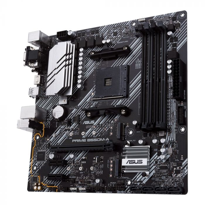 Материнcька плата ASUS PRIME B550M-A sAM4 B550 4xDDR4 M.2 HDMI-DVI-VGA mATX