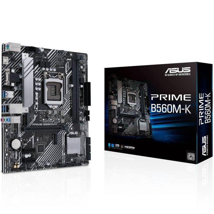 Материнcька плата ASUS PRIME B560M-K s1200 B560 2xDDR4 M.2 HDMI-VGA mATX