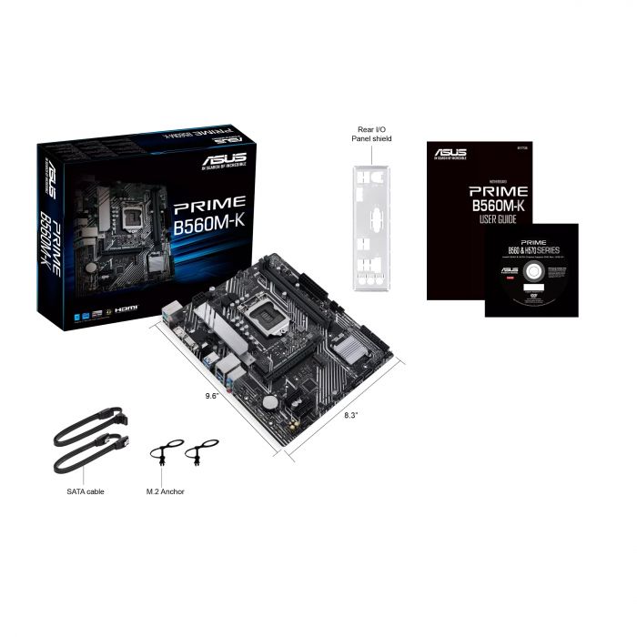 Материнcька плата ASUS PRIME B560M-K s1200 B560 2xDDR4 M.2 HDMI-VGA mATX