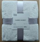 Плед Ardesto Flannel, 160х200см, айворі, 100% поліестер