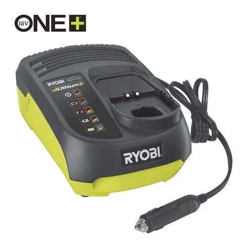 Зарядний пристрій Ryobi RC18118C, ONE+ 18В, з живленням від автомобільної мережі 12В