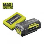 Набір акумуляторів + зарядний пристрій Ryobi RY36BC17A-140, MAX POWER 36 В, 4.0Ач Lithium+ Набір акумуляторів + зарядний пристрій Ryobi RY36BC17A-140, MAX POWER 36 В, 4.0Ач Lithium+