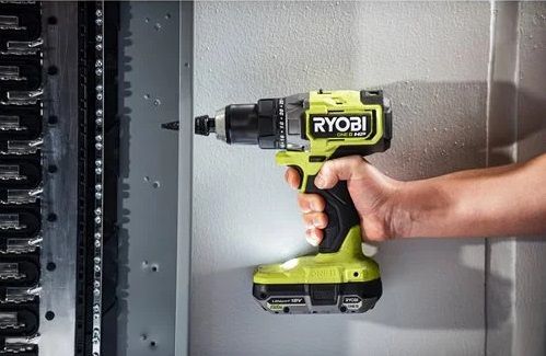 Шуруповерт-дриль RYOBI RDD18X-0 ONE+ HP,18В, безщіткова, 95Нм, електроніка, що стежить, LED підсвічування (без АКБ і ЗУ)