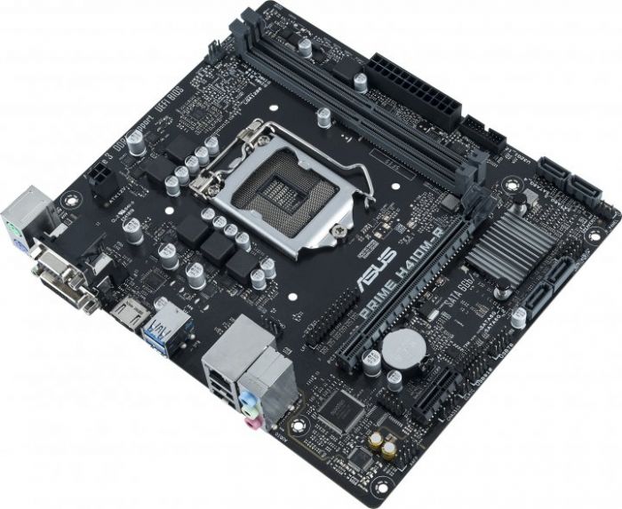 Материнcька плата ASUS PRIME H410M-R-SI s1200 H410 2xDDR4 HDMI-DVI-VGA mATX