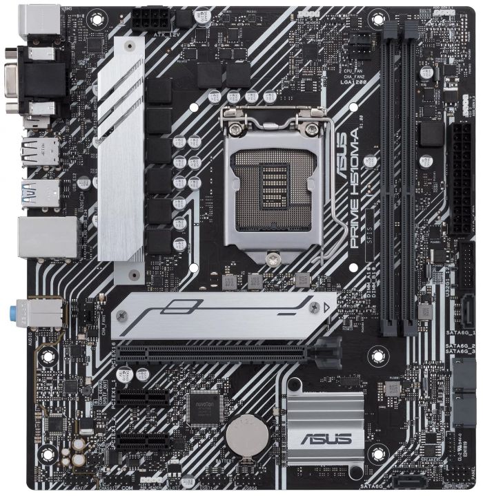 Материнcька плата ASUS PRIME H510M-A s1200 H510 2xDDR4 HDMI-DP-VGA mATX