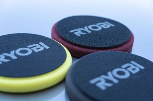 Машина полірувальна Ryobi R18P-0, акумуляторна ONE+, 18В, 125 мм, рандомна орбіта, регулювання швидкості, solo (без АКБ та