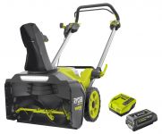 Снігоприбиральна машина акумуляторна Ryobi RY36STX53A-150, 36В MAX POWER, АКБ 1х5Ач, ширина 53см, безщітковий двигун, викид до 11м, висота 35см