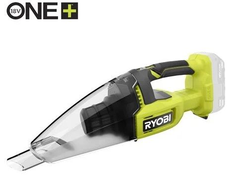 Пилосос акумуляторний ручний Ryobi ONE+ RHV18-0, 18В, 1100 л/хв, контейнер 540 мл., HEPA 11, (без АКБ та ЗУ)