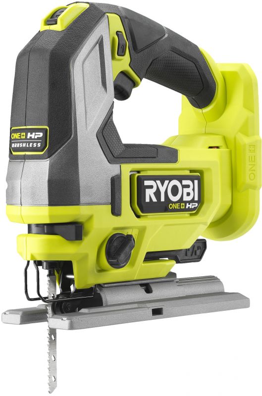 Лобзик Ryobi RJS18-0 акумуляторний ONE+ НР, безщітковий, 18В, 4 режими ходу, електроніка, що стежить (без АКБ і ЗУ)