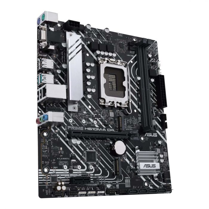 Материнcька плата ASUS PRIME H610M-A D4 s1700 H610 2xDDR4 M.2 HDMI-VGA-DP mATX