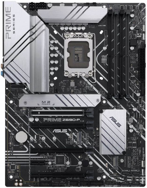 Материнcька плата ASUS PRIME Z690-P s1700 Z690 4xDDR5 M.2 HDMI-DP ATX