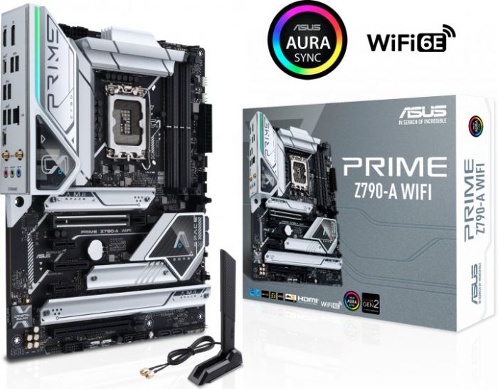 Материнcька плата ASUS PRIME Z790-A WIFI s1700 Z790 4xDDR5 M.2 HDMI-DP Wi-Fi BT ATX