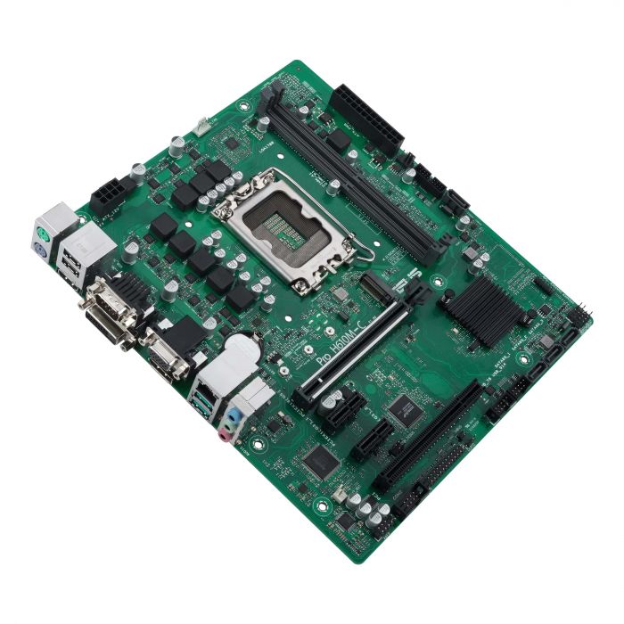 Материнcька плата ASUS PRO H610M-C-CSM s1700 H610 2xDDR5 M.2 HDMI DVI VGA DP  mATX