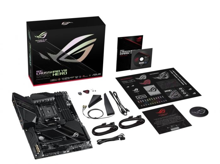 Материнcька плата ASUS ROG CROSSHAIR VIII DARK HERO sAM4 X570 4xDDR4 M.2 DP WiFi BT ATX