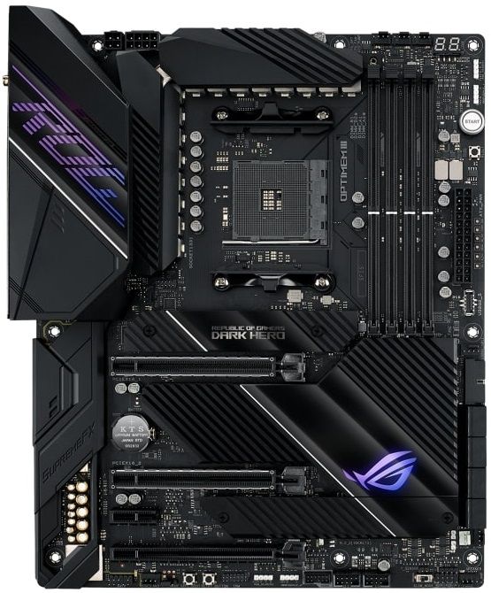 Материнcька плата ASUS ROG CROSSHAIR VIII DARK HERO sAM4 X570 4xDDR4 M.2 DP WiFi BT ATX