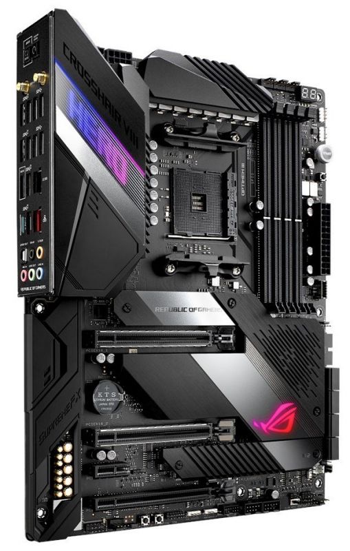 Материнcька плата ASUS ROG CROSSHAIR VIII HERO WI-FI sAM4 X570 4xDDR4 M.2 WiFi BT ATX