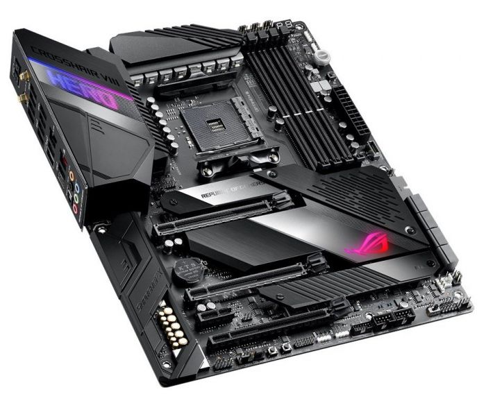 Материнcька плата ASUS ROG CROSSHAIR VIII HERO WI-FI sAM4 X570 4xDDR4 M.2 WiFi BT ATX