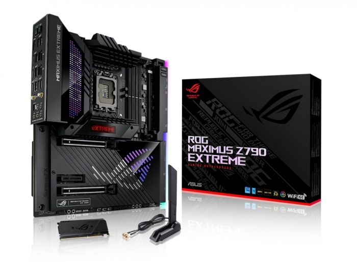 Материнcька плата ASUS ROG MAXIMUS Z790 EXTREME s1700 Z790 4xDDR5 M.2 HDMI-Thunderbolt Wi-Fi BT EATX