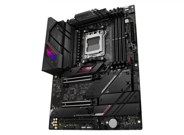 Материнcька плата ASUS ROG STRIX B650E-E GAMING WIFI sAM5 B650 4xDDR5 M.2 USB HDMI-DP WiFi BT mATX