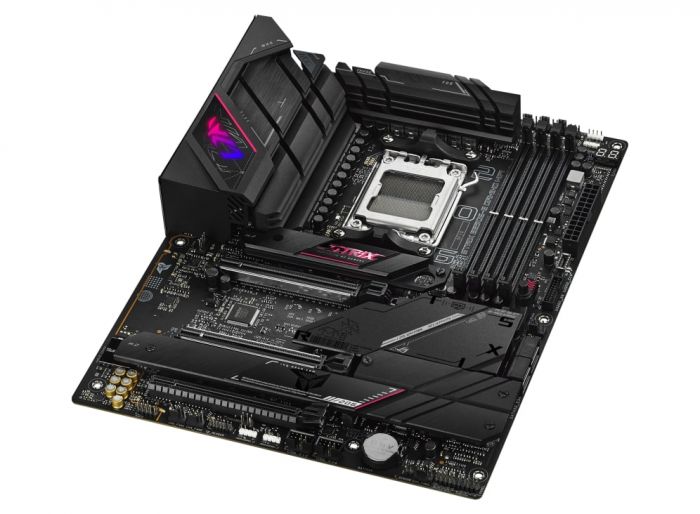 Материнcька плата ASUS ROG STRIX B650E-E GAMING WIFI sAM5 B650 4xDDR5 M.2 USB HDMI-DP WiFi BT mATX