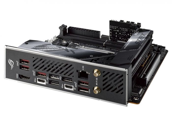 Материнcька плата ASUS ROG STRIX X670E-I GAMING WIFI sAM5 X670 2xDDR5 M.2 HDMI WiFi BT mITX