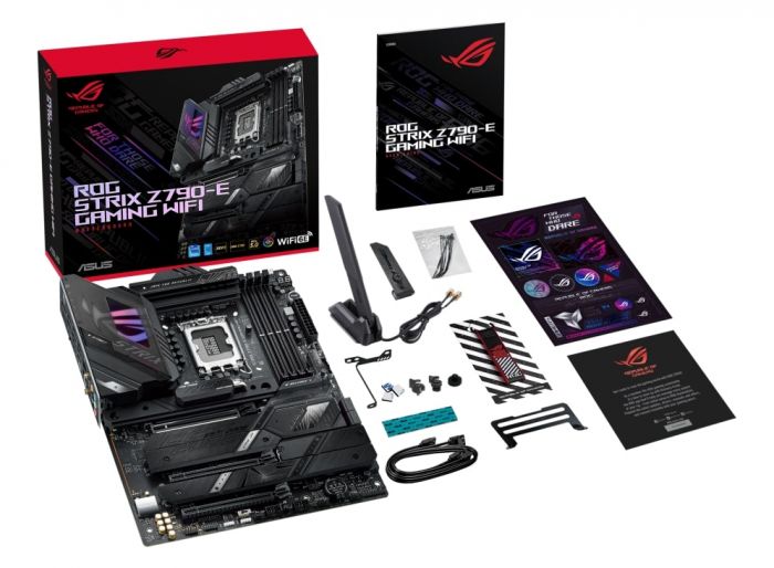 Материнcька плата ASUS ROG STRIX Z790-E GAMING WIFI s1700 Z790 4xDDR5 M.2 HDMI-DP Wi-Fi BT ATX