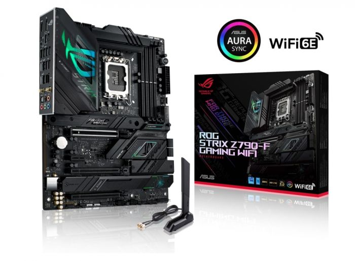 Материнcька плата ASUS ROG STRIX Z790-F GAMING WIFI s1700 Z790 4xDDR5 M.2 HDMI-DP Wi-Fi BT ATX