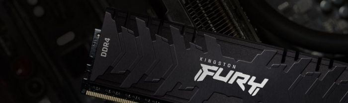 Пам'ять ПК Kingston DDR4  8GB 4000 FURY Renegade Black