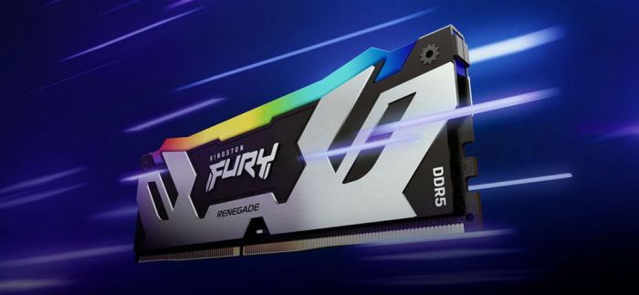 Пам'ять ПК Kingston DDR5 16GB 6000 FURY Renegade RGB