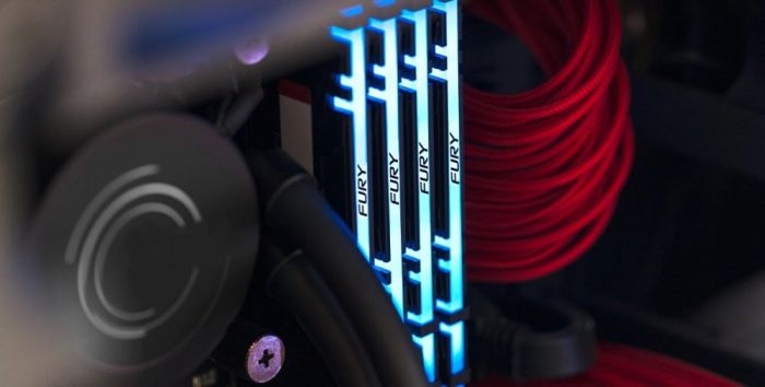 Пам'ять ПК Kingston DDR4 16GB 3200 FURY Renegade RGB