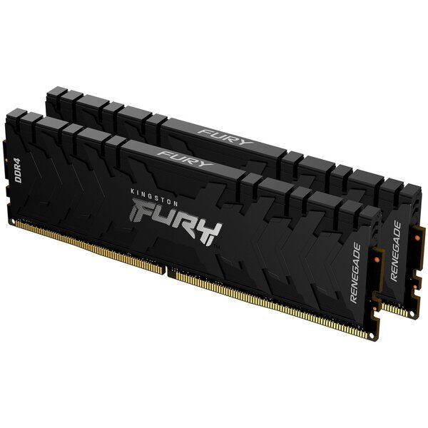 Пам'ять ПК Kingston DDR4 64GB KIT (32GBx2) 3600 FURY Renegade Black