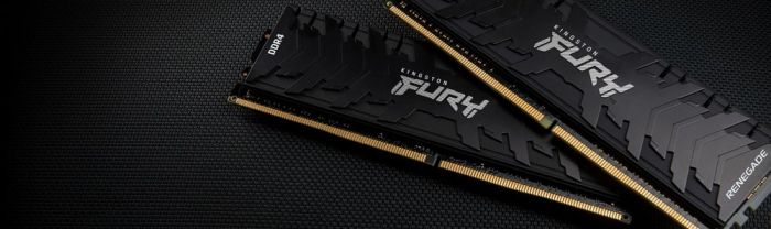 Пам'ять ПК Kingston DDR4 64GB KIT (32GBx2) 3600 FURY Renegade Black