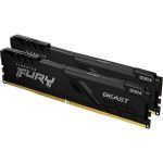 Пам'ять ПК Kingston DDR4 32GB KIT (16GBx2) 3733 FURY Beast Black