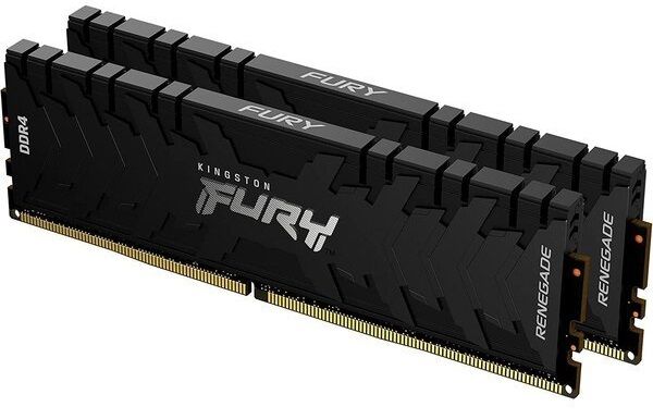 Пам'ять ПК Kingston DDR4 16GB KIT (8GBx2) 5000 FURY Renegade Black