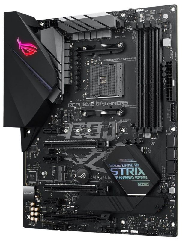 Материнcька плата ASUS STRIX B450-F GAMING II sAM4 B450 4xDDR4 HDMI-DP ATX