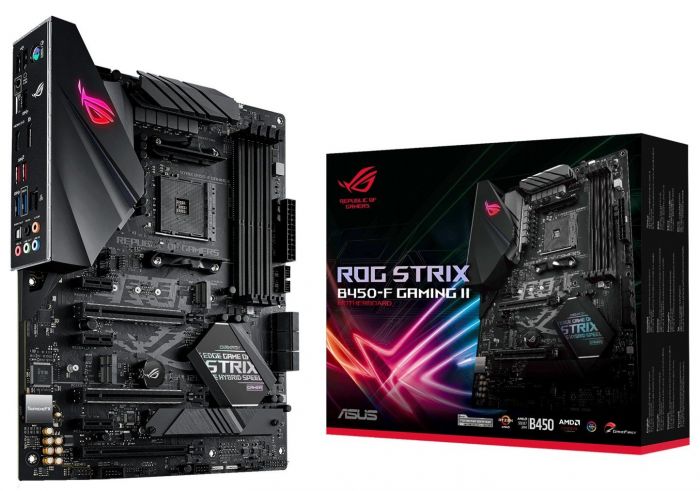 Материнcька плата ASUS STRIX B450-F GAMING II sAM4 B450 4xDDR4 HDMI-DP ATX