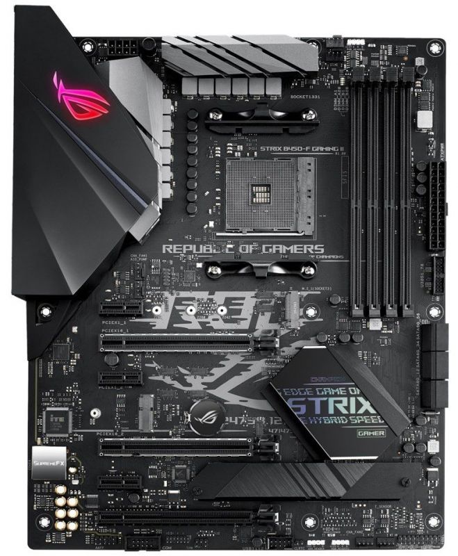 Материнcька плата ASUS STRIX B450-F GAMING II sAM4 B450 4xDDR4 HDMI-DP ATX