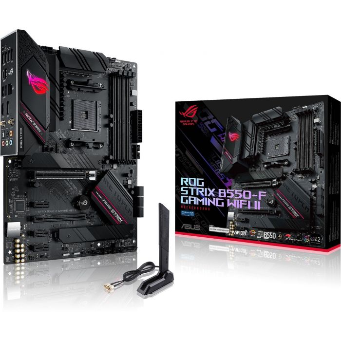 Материнcька плата ASUS STRIX B550-F GAMING WIFI II sAM4 B550 4xDDR4 M.2 HDMI DP WiFi BT ATX