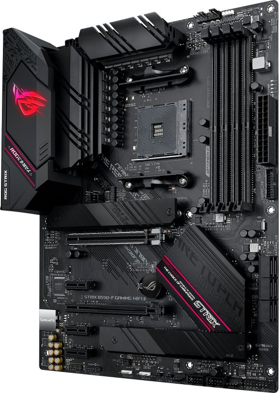 Материнcька плата ASUS STRIX B550-F GAMING WIFI II sAM4 B550 4xDDR4 M.2 HDMI DP WiFi BT ATX