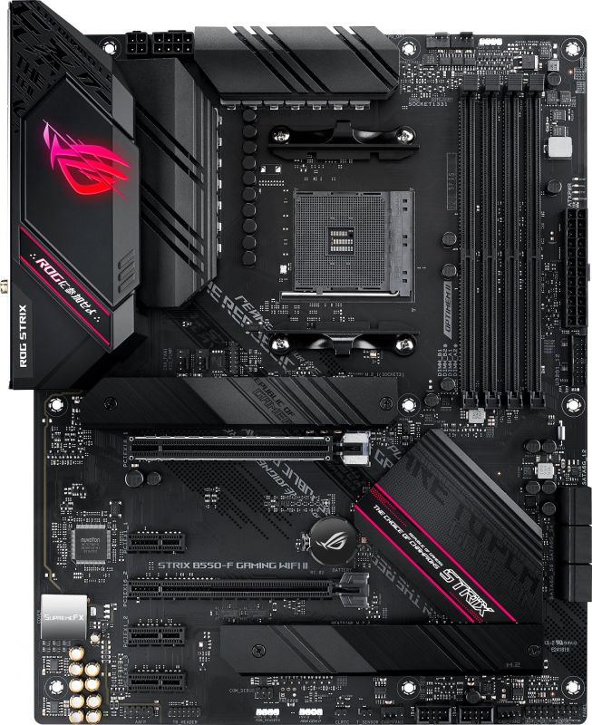 Материнcька плата ASUS STRIX B550-F GAMING WIFI II sAM4 B550 4xDDR4 M.2 HDMI DP WiFi BT ATX