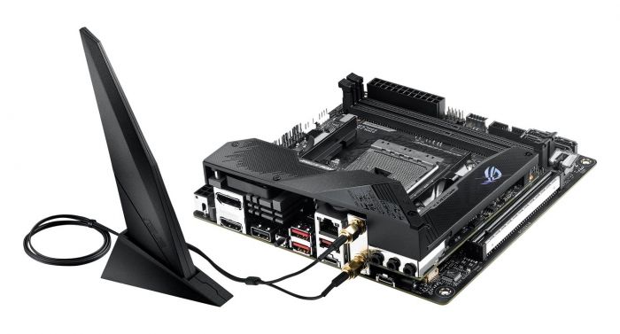 Материнcька плата ASUS STRIX B550-I GAMING sAM4 B550 2xDDR4 M.2 HDMI-DP Wi-Fi BT mITX