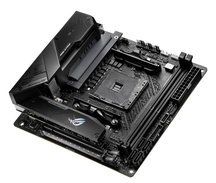 Материнcька плата ASUS STRIX B550-I GAMING sAM4 B550 2xDDR4 M.2 HDMI-DP Wi-Fi BT mITX