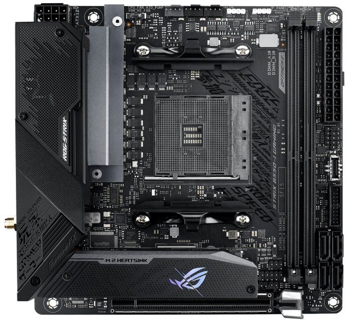 Материнcька плата ASUS STRIX B550-I GAMING sAM4 B550 2xDDR4 M.2 HDMI-DP Wi-Fi BT mITX