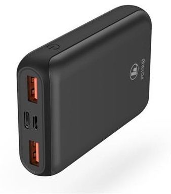 Універсальна літієва батарея Power Bank Hama PD 10HD 10000 mAh Anthracite 